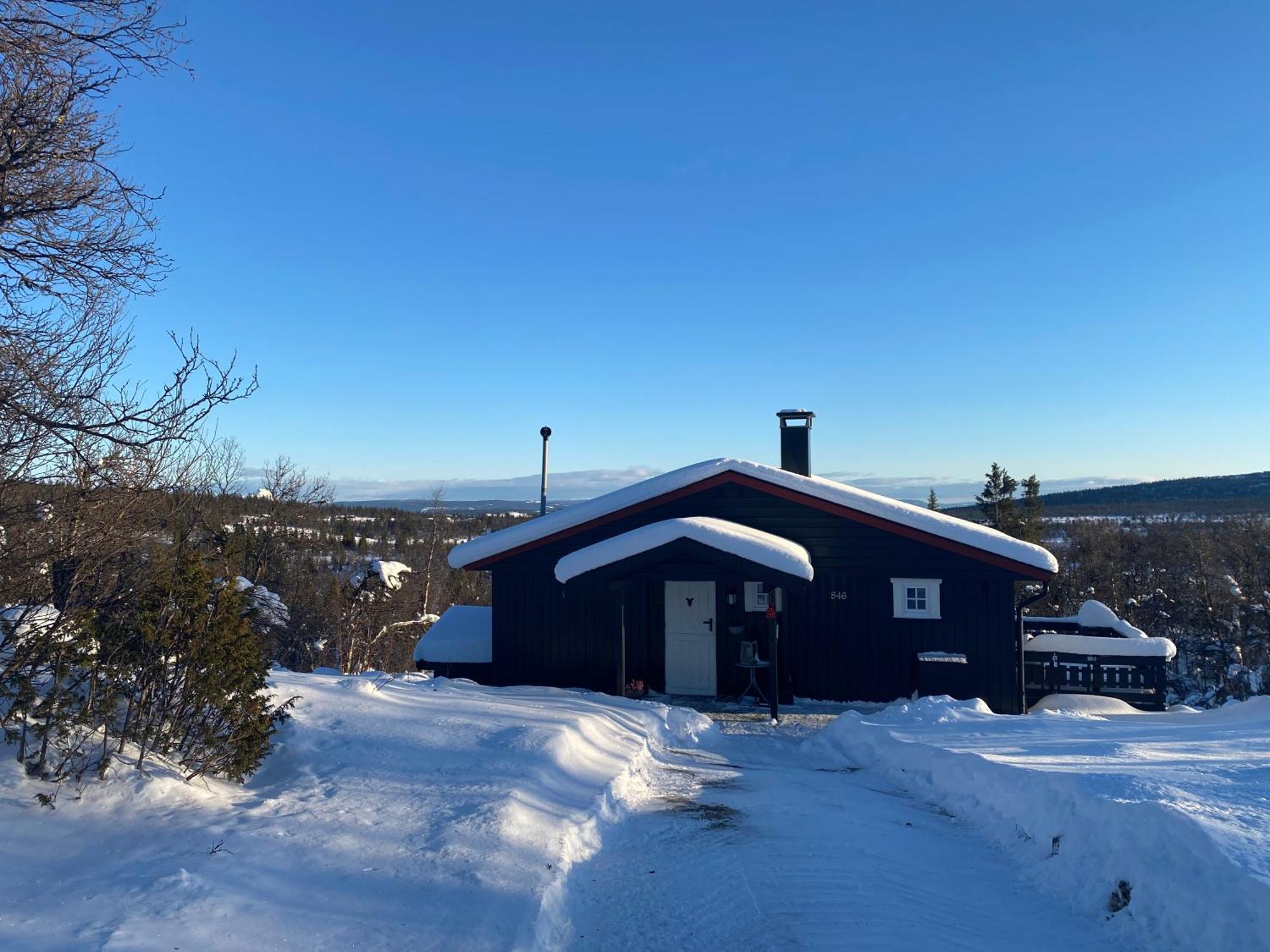 Vollen Cabin In The Mountain, Outstanding View & Solar Energy מראה חיצוני תמונה